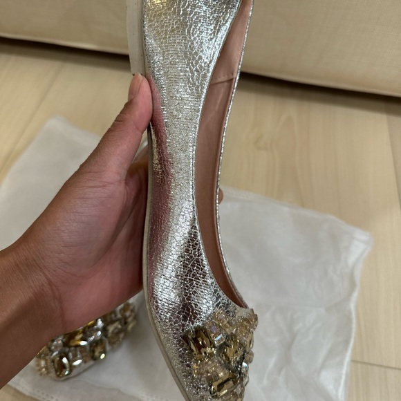 Bling-bling wedding dress flat shoes eur42 - Picture 10 of 11